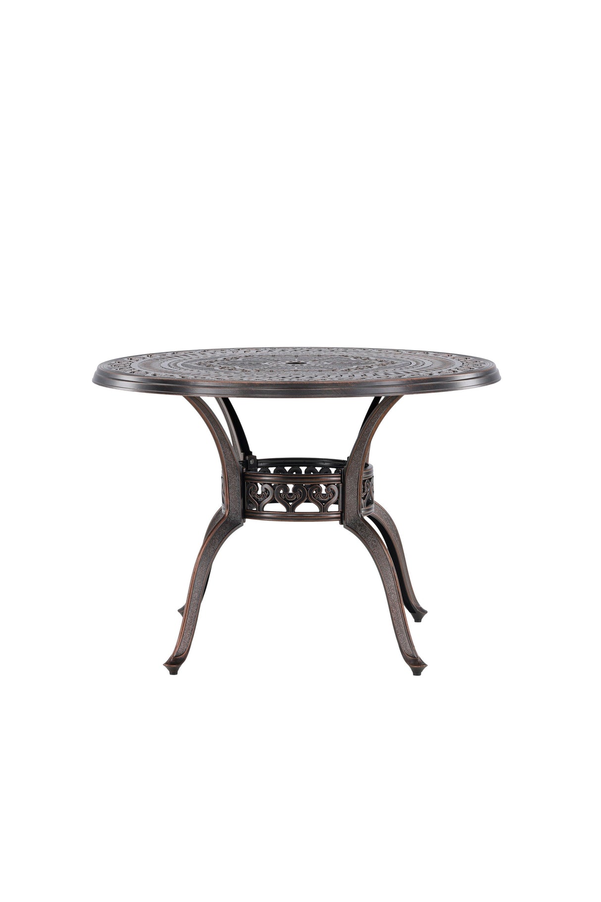 Coimbra Outdoor - Tisch - braun/Aluminum - Outdoor - Tische - ALVAHOME