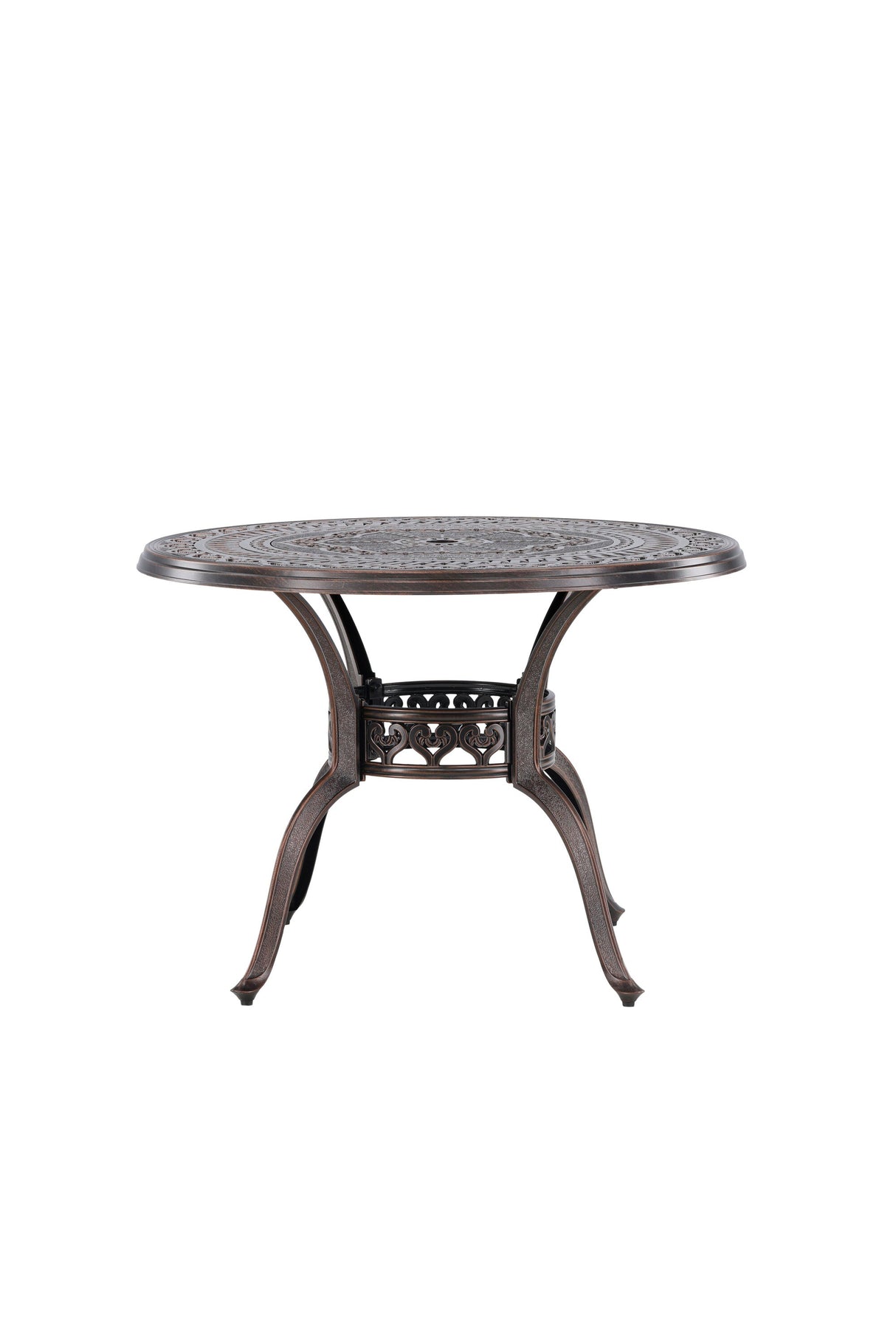 Coimbra Outdoor - Tisch - braun/Aluminum - Outdoor - Tische - ALVAHOME