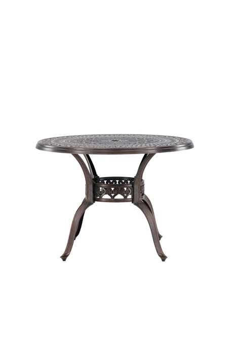 Coimbra Outdoor - Tisch - braun/Aluminum - Outdoor - Tische - ALVAHOME