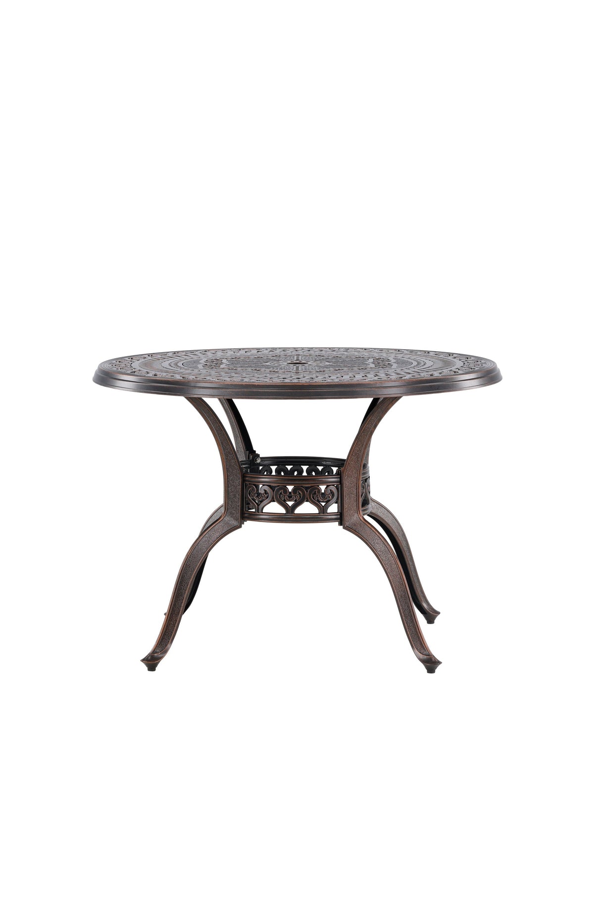 Coimbra Outdoor - Tisch - braun/Aluminum - Outdoor - Tische - ALVAHOME