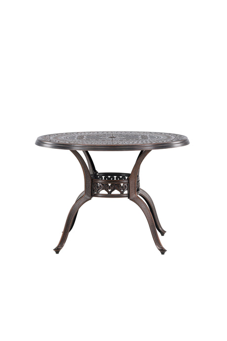 Coimbra Outdoor - Tisch - braun/Aluminum - Outdoor - Tische - ALVAHOME