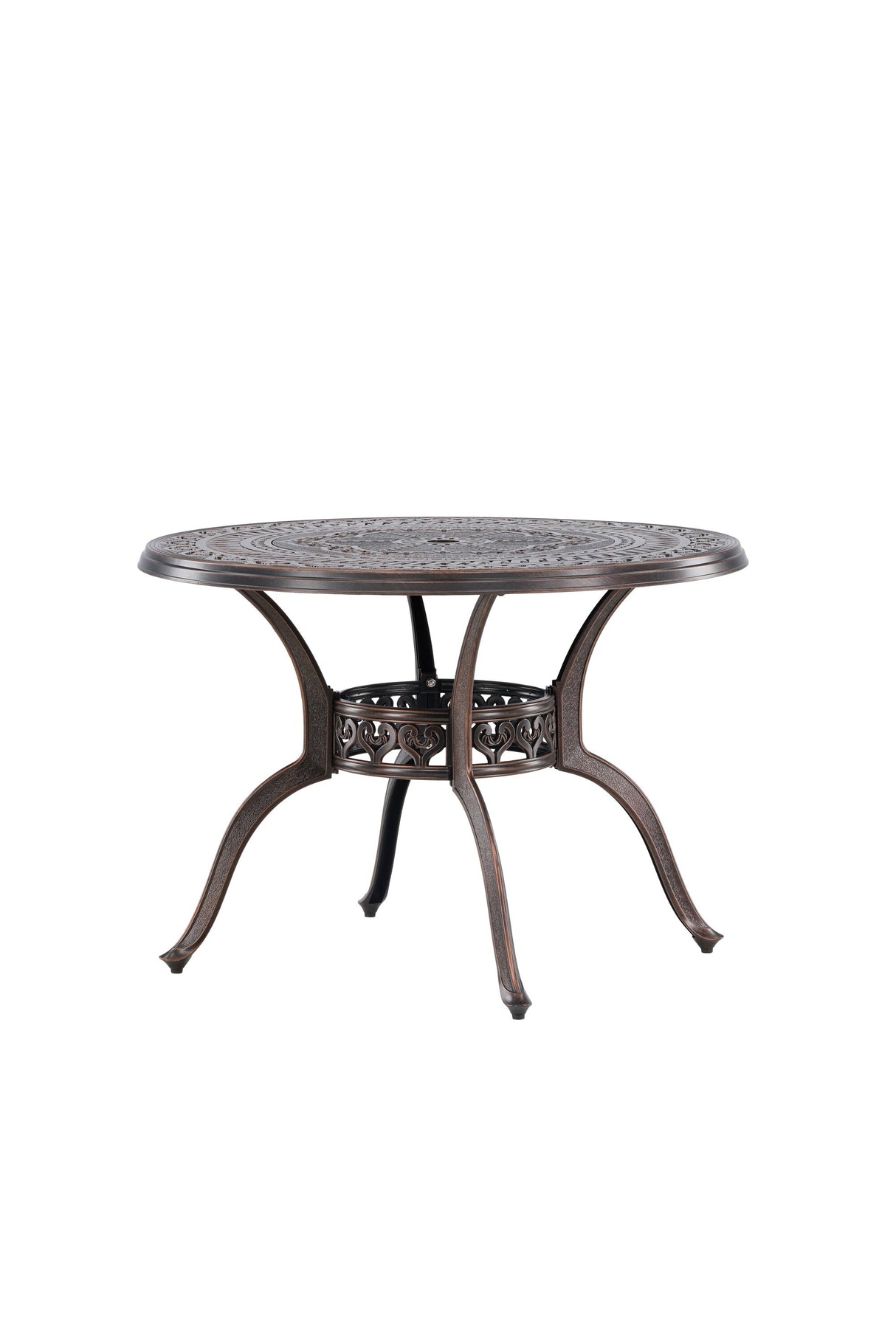Coimbra Outdoor - Tisch - braun/Aluminum - Outdoor - Tische - ALVAHOME