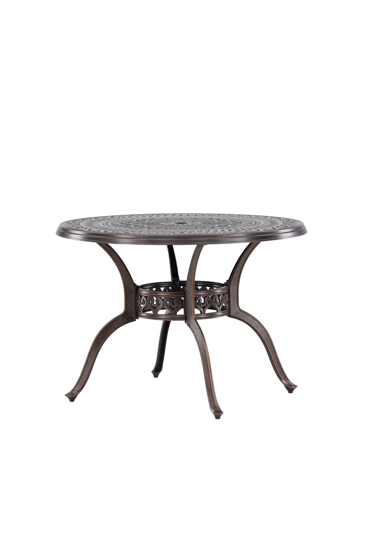 Coimbra Outdoor - Tisch - braun/Aluminum - Outdoor - Tische - ALVAHOME