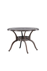 Coimbra Outdoor - Tisch - braun/Aluminum - Outdoor - Tische - ALVAHOME