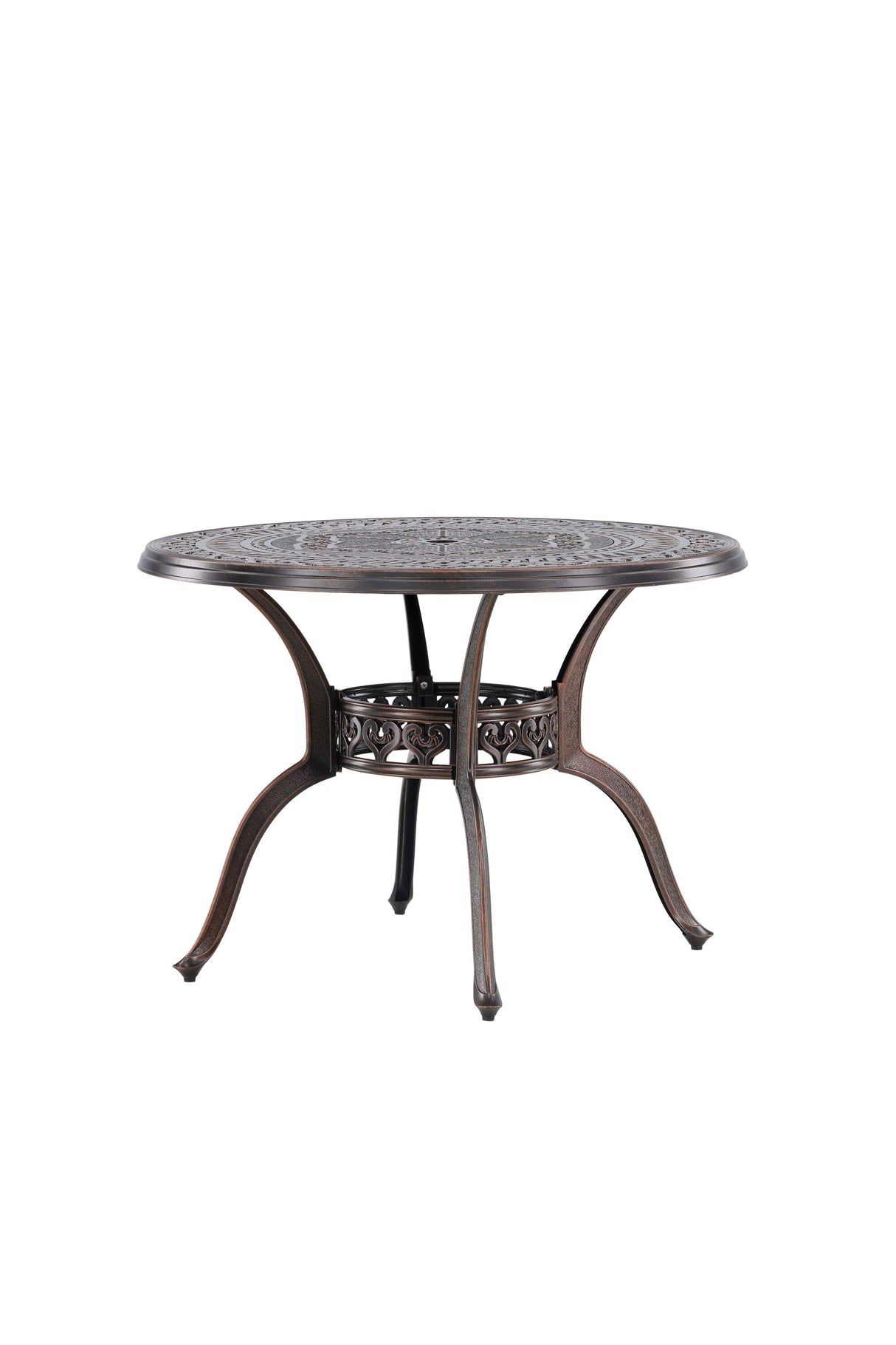 Coimbra Outdoor - Tisch - braun/Aluminum - Outdoor - Tische - ALVAHOME