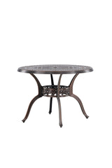 Coimbra Outdoor - Tisch - braun/Aluminum - Outdoor - Tische - ALVAHOME