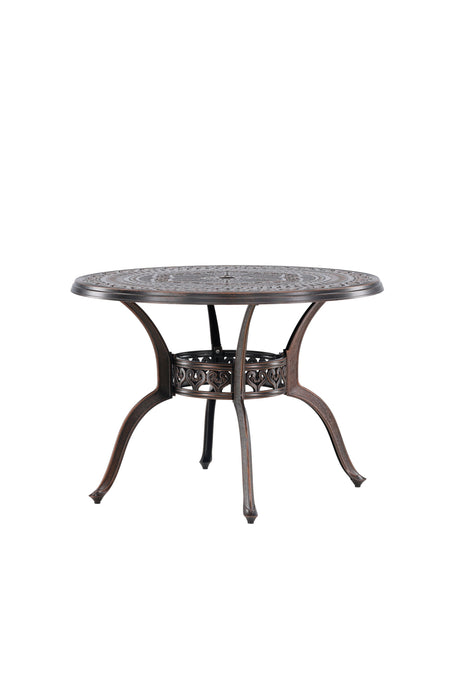 Coimbra Outdoor - Tisch - braun/Aluminum - Outdoor - Tische - ALVAHOME