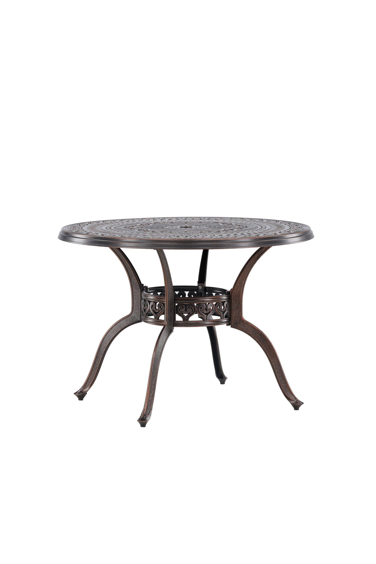 Coimbra Outdoor - Tisch - braun/Aluminum - Outdoor - Tische - ALVAHOME