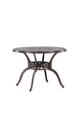 Coimbra Outdoor - Tisch - braun/Aluminum - Outdoor - Tische - ALVAHOME