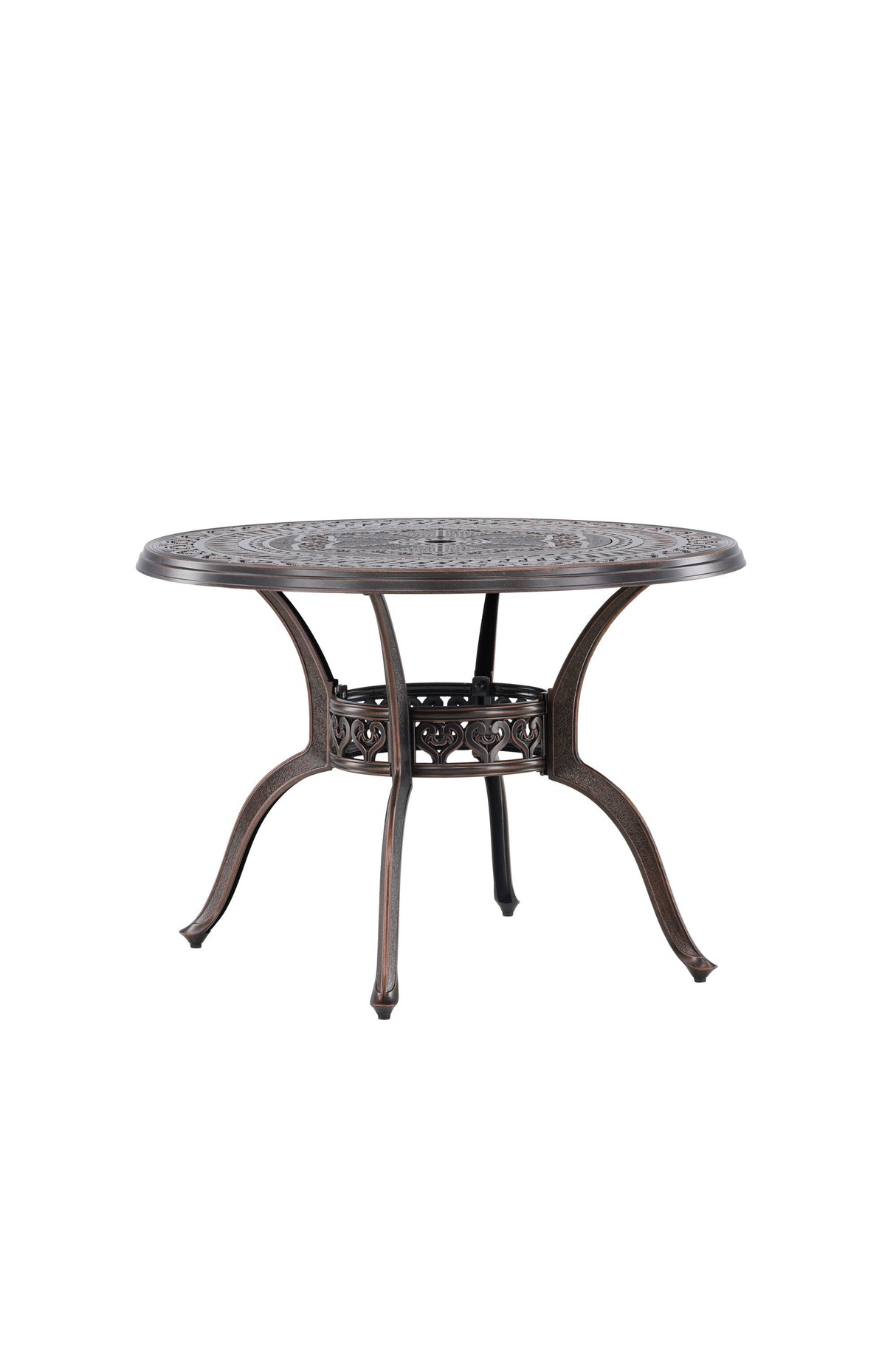Coimbra Outdoor - Tisch - braun/Aluminum - Outdoor - Tische - ALVAHOME