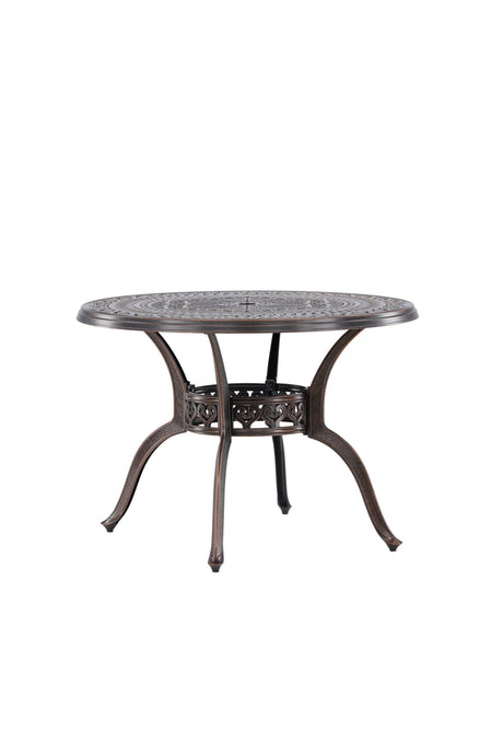 Coimbra Outdoor - Tisch - braun/Aluminum - Outdoor - Tische - ALVAHOME