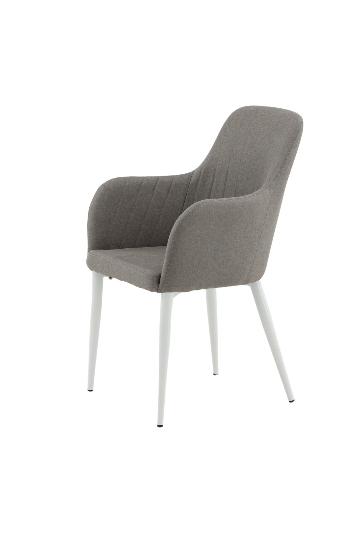 Comfort Esszimmerstuhl - grau/Metall - Essstühle - ALVAHOME