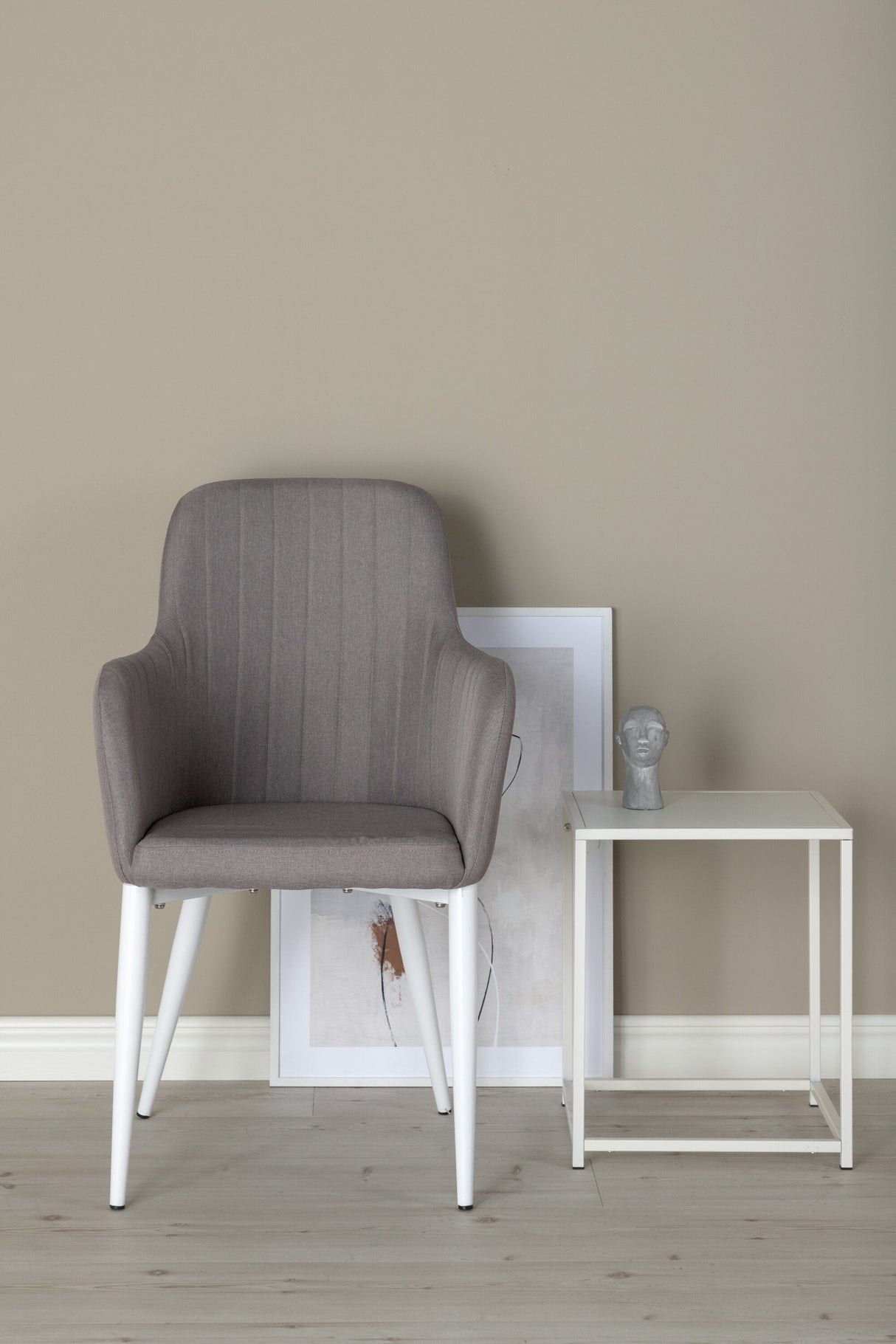 Comfort Esszimmerstuhl - grau/Metall - Essstühle - ALVAHOME