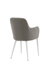 Comfort Esszimmerstuhl - grau/Metall - Essstühle - ALVAHOME