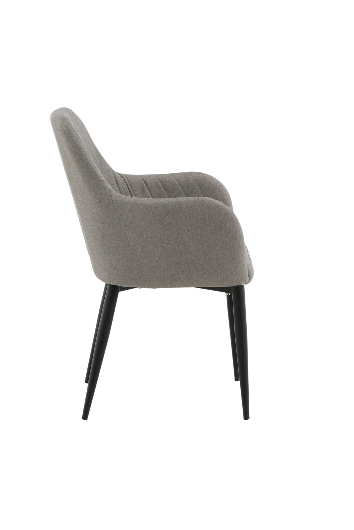 Comfort Esszimmerstuhl - grau/Polyester - Leinen - Essstühle - ALVAHOME