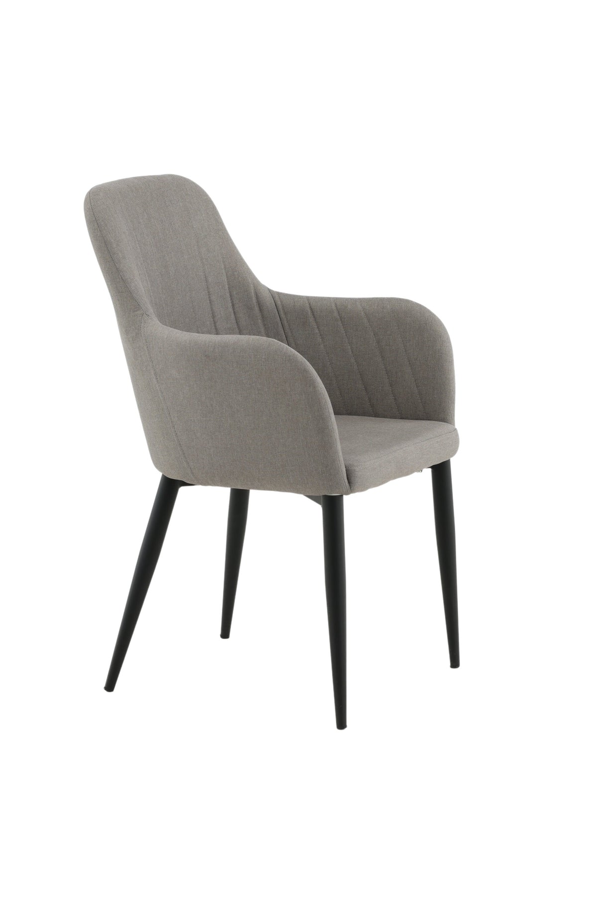 Comfort Esszimmerstuhl - grau/Polyester - Leinen - Essstühle - ALVAHOME