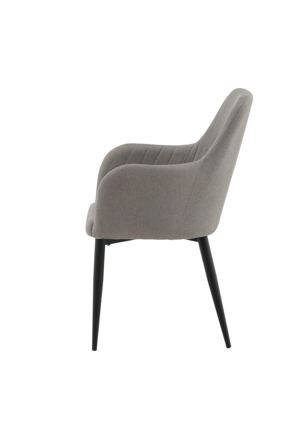 Comfort Esszimmerstuhl - grau/Polyester - Leinen - Essstühle - ALVAHOME