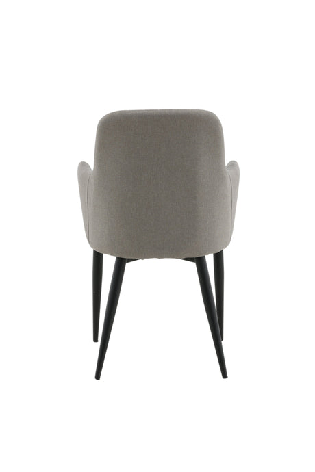 Comfort Esszimmerstuhl - grau/Polyester - Leinen - Essstühle - ALVAHOME
