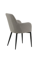 Comfort Esszimmerstuhl - grau/Polyester - Leinen - Essstühle - ALVAHOME