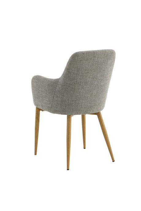 Comfort Esszimmerstuhl - grau/Polyester - Essstühle - ALVAHOME