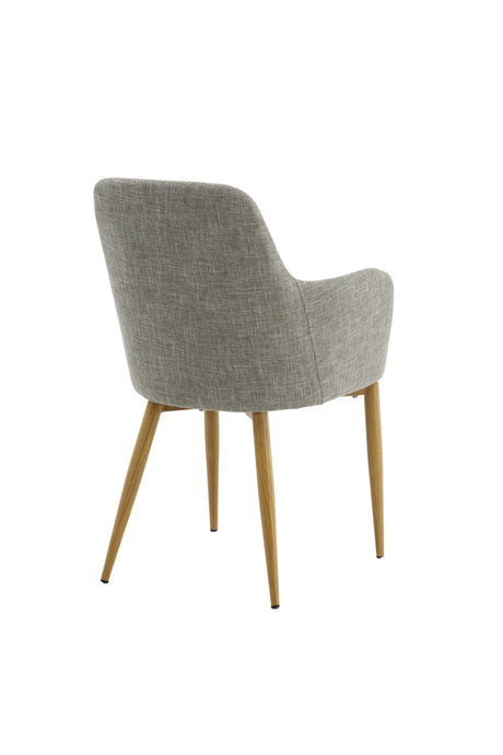 Comfort Esszimmerstuhl - grau/Polyester - Essstühle - ALVAHOME