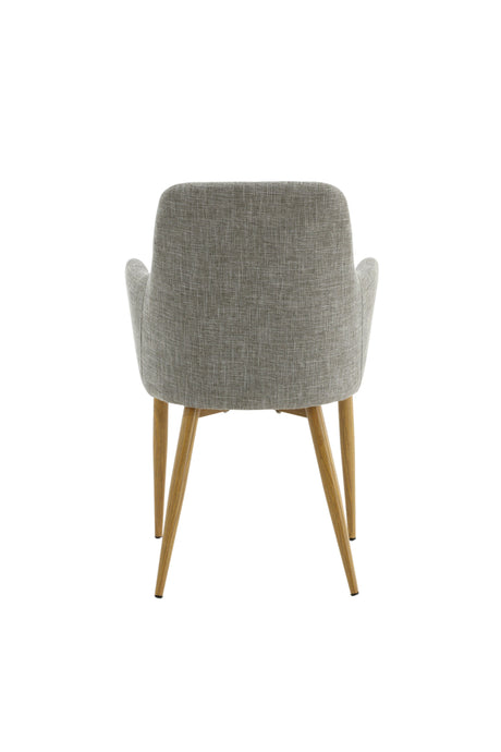 Comfort Esszimmerstuhl - grau/Polyester - Essstühle - ALVAHOME