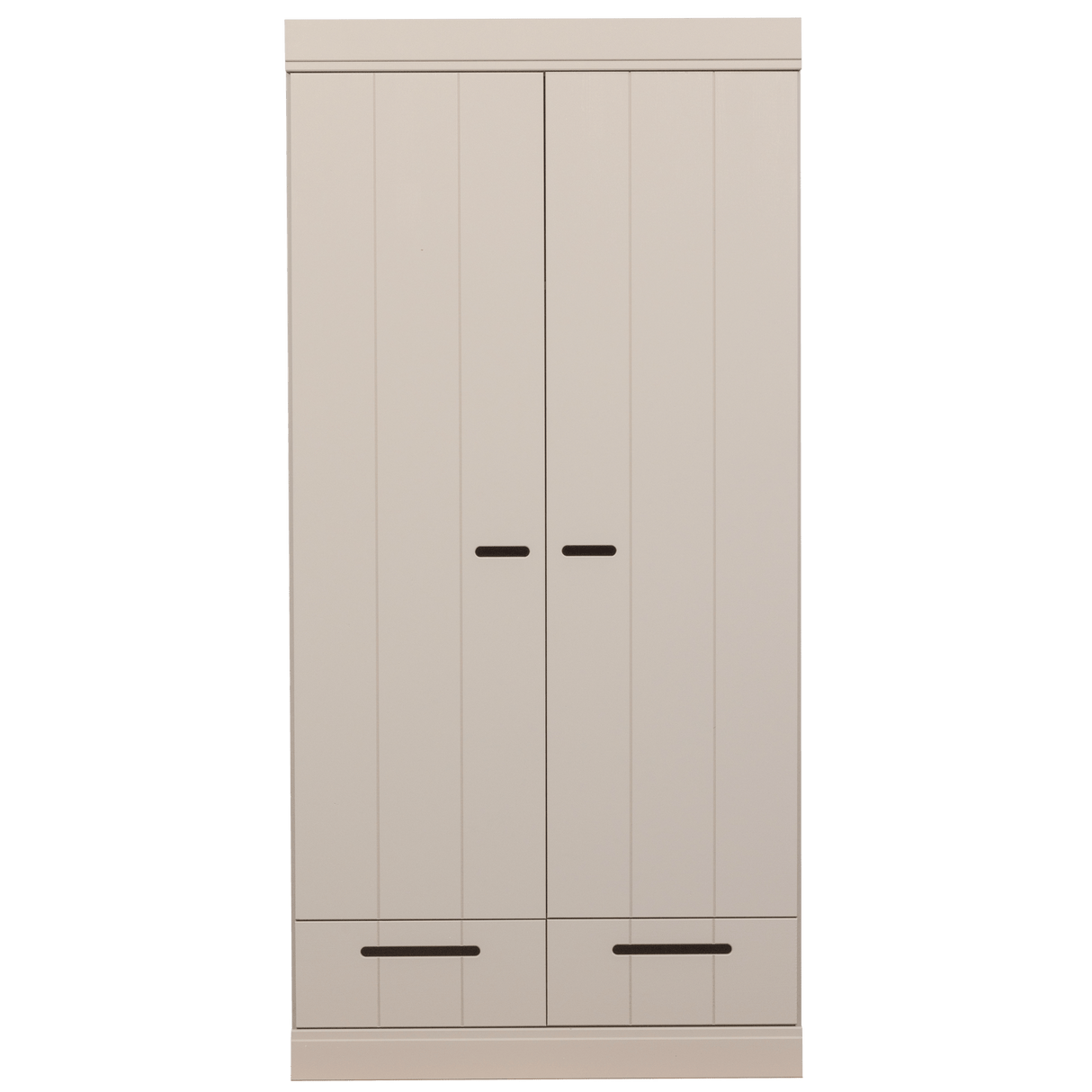 Connect 2 - türiger Kleiderschrank - staub/Kiefer [fsc] - Kleiderschränke - ALVAHOME