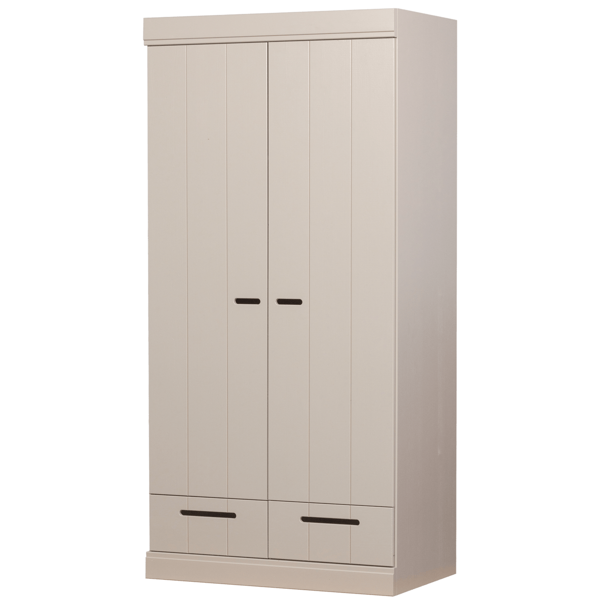 Connect 2 - türiger Kleiderschrank - staub/Kiefer [fsc] - Kleiderschränke - ALVAHOME