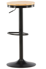 Conway Barhocker - schwarz/Stahl - Barhocker - ALVAHOME