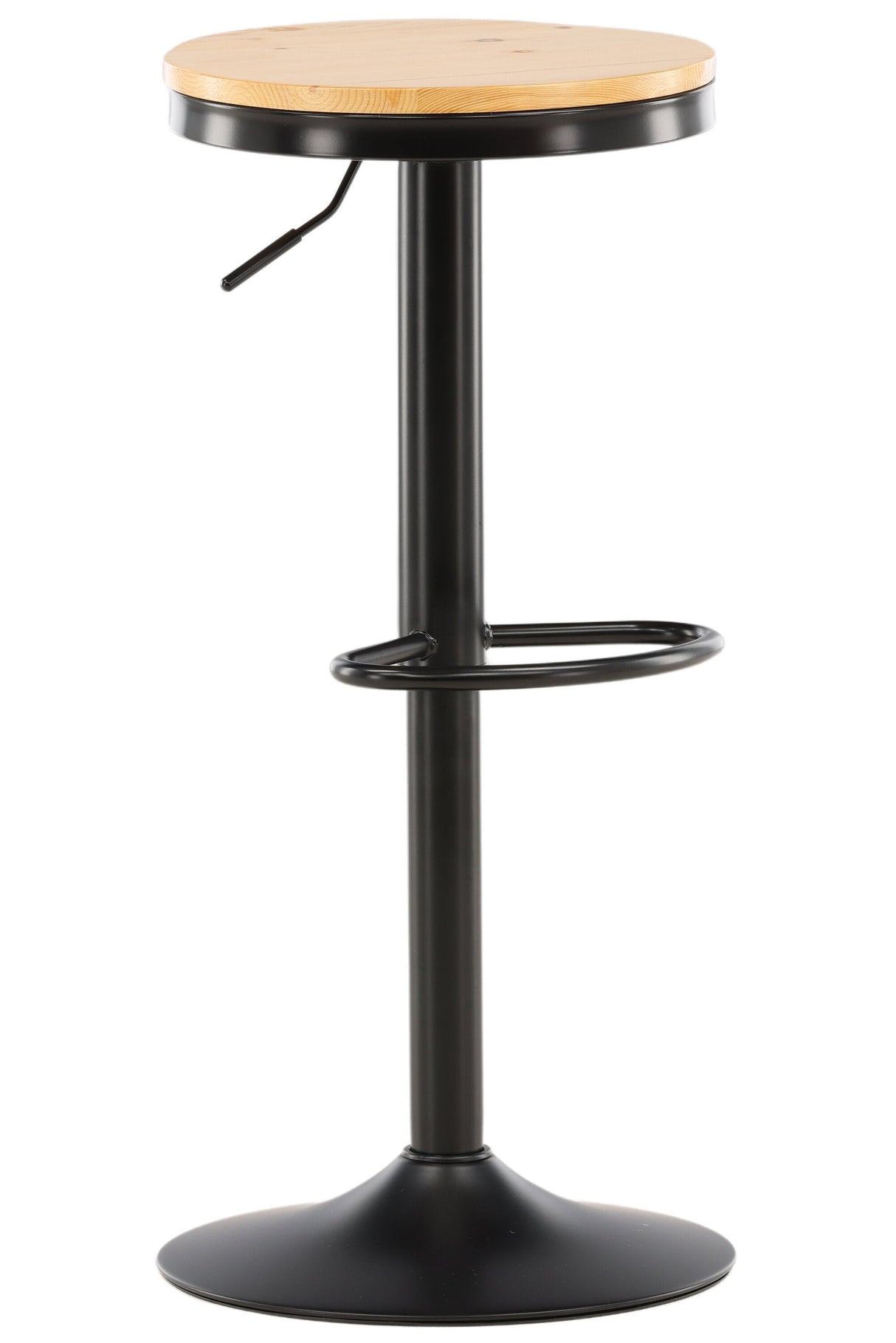 Conway Barhocker - schwarz/Stahl - Barhocker - ALVAHOME