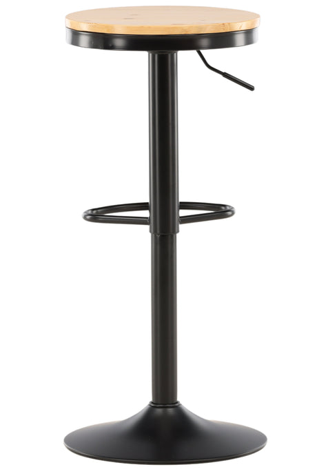 Conway Barhocker - schwarz/Stahl - Barhocker - ALVAHOME