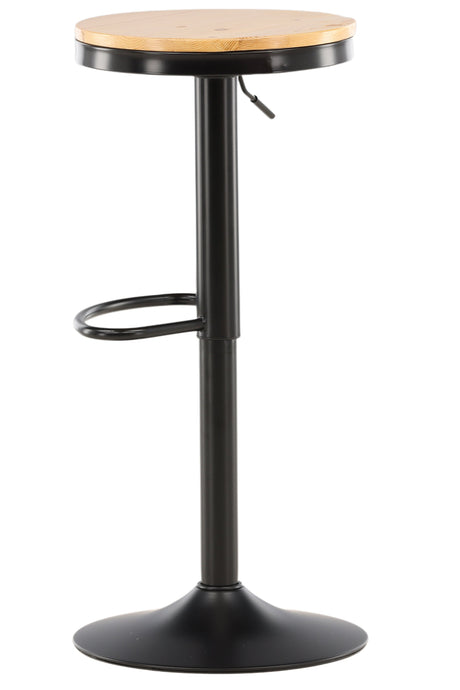 Conway Barhocker - schwarz/Stahl - Barhocker - ALVAHOME