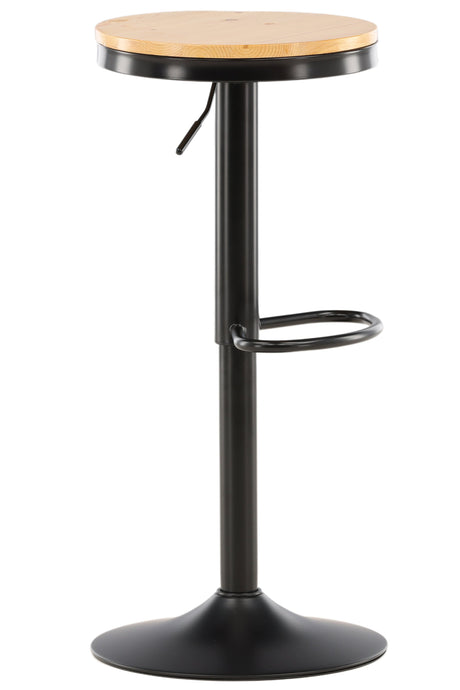Conway Barhocker - schwarz/Stahl - Barhocker - ALVAHOME