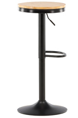 Conway Barhocker - schwarz/Stahl - Barhocker - ALVAHOME