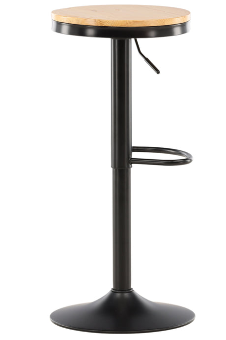 Conway Barhocker - schwarz/Stahl - Barhocker - ALVAHOME