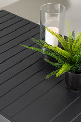Copacabana Outdoor - Couchtisch - schwarz/Aluminum - Outdoor - Couchtische - ALVAHOME
