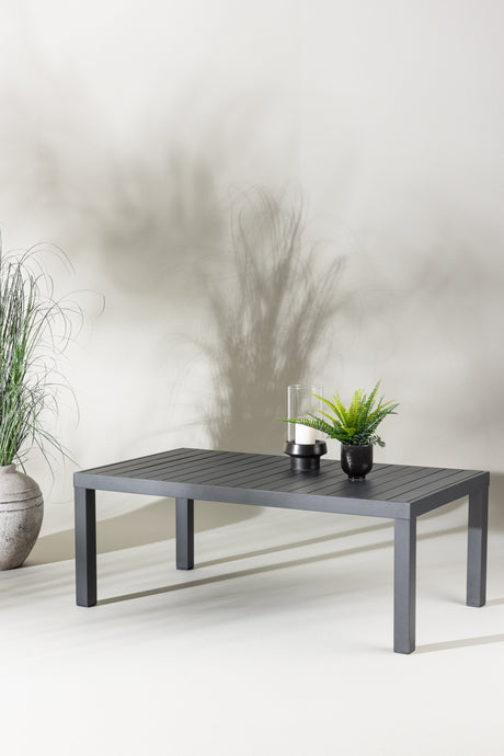 Copacabana Outdoor - Couchtisch - schwarz/Aluminum - Outdoor - Couchtische - ALVAHOME