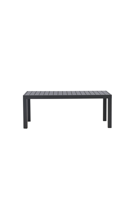 Copacabana Outdoor - Couchtisch - schwarz/Aluminum - Outdoor - Couchtische - ALVAHOME