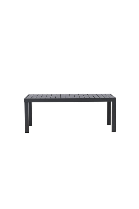 Copacabana Outdoor - Couchtisch - schwarz/Aluminum - Outdoor - Couchtische - ALVAHOME