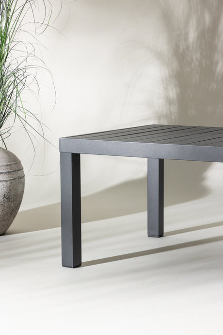 Copacabana Outdoor - Couchtisch - schwarz/Aluminum - Outdoor - Couchtische - ALVAHOME