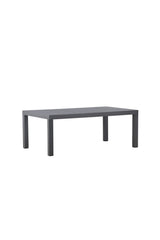 Copacabana Outdoor - Couchtisch - schwarz/Aluminum - Outdoor - Couchtische - ALVAHOME