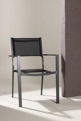 Copacabana Outdoor - Essstuhl - schwarz/Textilien - Outdoor - Essstühle - ALVAHOME