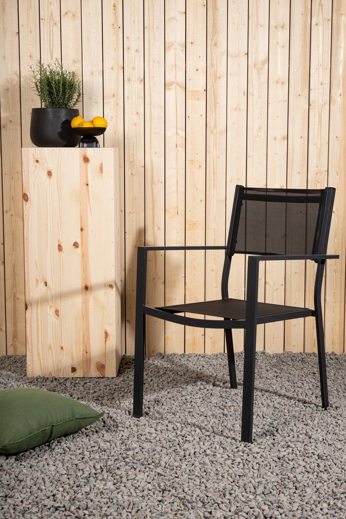 Copacabana Outdoor - Essstuhl - schwarz/Textilien - Outdoor - Essstühle - ALVAHOME