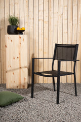 Copacabana Outdoor - Essstuhl - schwarz/Textilien - Outdoor - Essstühle - ALVAHOME