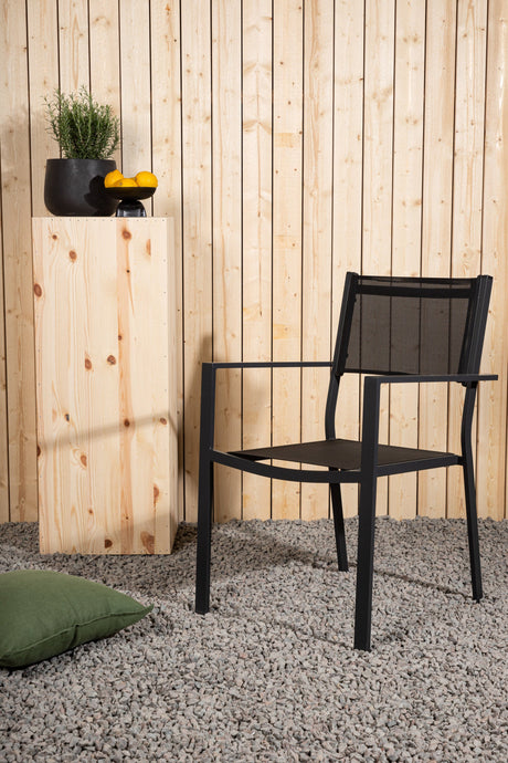Copacabana Outdoor - Essstuhl - schwarz/Textilien - Outdoor - Essstühle - ALVAHOME