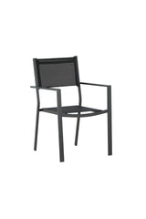 Copacabana Outdoor - Essstuhl - schwarz/Textilien - Outdoor - Essstühle - ALVAHOME