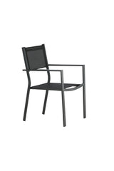 Copacabana Outdoor - Essstuhl - schwarz/Textilien - Outdoor - Essstühle - ALVAHOME