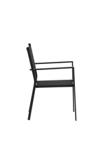 Copacabana Outdoor - Essstuhl - schwarz/Textilien - Outdoor - Essstühle - ALVAHOME