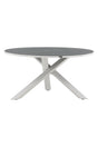 Copacabana Outdoor - Esstisch rund - grau/Sprühstein - Outdoor - Esstische (rund) - ALVAHOME