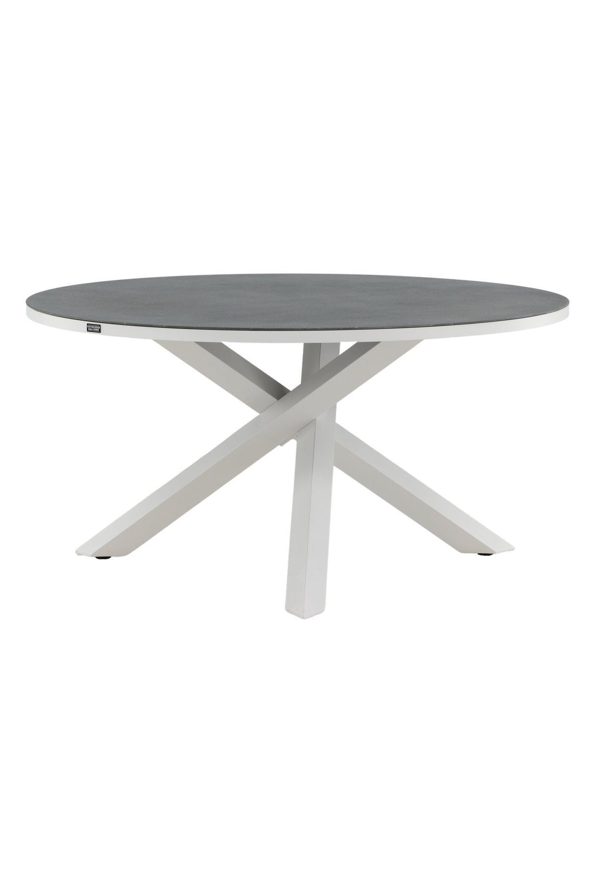 Copacabana Outdoor - Esstisch rund - grau/Sprühstein - Outdoor - Esstische (rund) - ALVAHOME